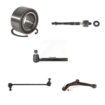 Front Left Bearing Lower Control Arm Ball Joint Tie Rod Link Kit (5Pc) For Honda Odyssey K7T-103273
