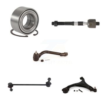 Front Left Bearing Lower Control Arm Tie Rod Link Kit (5Pc) For Hyundai Sonata GAS engine K7T-103279