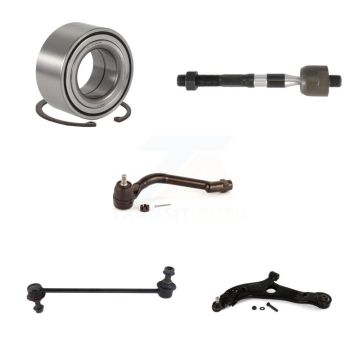 Front Left Bearing Lower Control Arm Tie Rod Link Kit (5Pc) For Kia Optima Hyundai Sonata K7T-103280