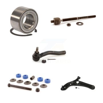 Front Left Bearing Lower Control Arm w/ Ball Joint Tie Rod Link Kit (5Pc) For Toyota Echo K7T-103289