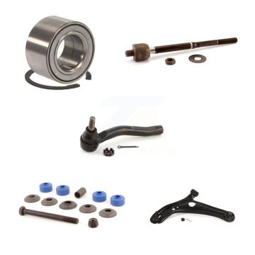 Front Left Bearing Lower Control Arm w/ Ball Joint Tie Rod Link Kit (5Pc) For Toyota Echo K7T-103301