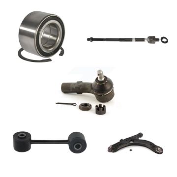 Front Left Bearing Lower Control Arm Tie Rod End Link Kit (5Pc) For Volkswagen Jetta Golf K7T-103303