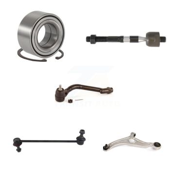 Front Left Bearing Lower Arm Tie Rod & Link Kit (5Pc) For Kia Optima Hyundai Sonata Azera K7T-103316