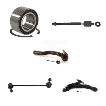 Front Left Bearing Lower Control Arm Tie Rod & Link Kit (5Pc) For 2005-2012 Toyota Avalon K7T-103318