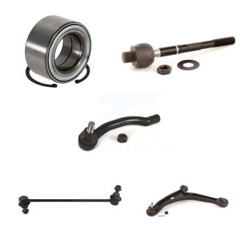 Front Left Bearing Lower Control Arm Tie Rod End Link Kit (5Pc) For Honda Pilot Acura MDX K7T-103322