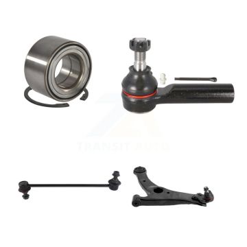 Front Left Bearing Lower Control Arm Ball Joint Outer Tie Rod Link Kit For Toyota Corolla K7T-103332