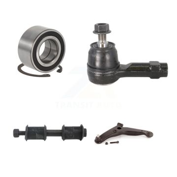 Front Left Bearing Lower Control Arm with BJ Outer Tie Rod Link Kit For Mitsubishi Lancer K7T-103338