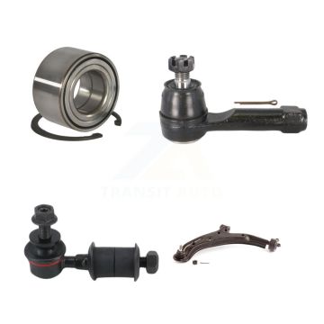 Front Left Bearing Lower Control Arm Ball Joint Outer Tie Rod Link Kit For Nissan Sentra K7T-103339