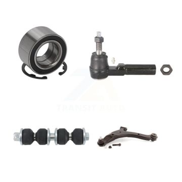 Front Left Bearing Lower Control Arm Outer Tie Rod Link Kit For Chrysler PT Cruiser Dodge K7T-103341