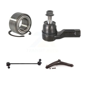 Front Left Bearing Lower Arm Outer Tie Rod & Link Kit For Mitsubishi Outlander RVR Lancer K7T-103344