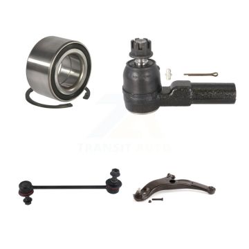Front Left Bearing Lower Control Arm Outer Tie Rod & Link Kit For 1999-2000 Mazda Protege K7T-103350