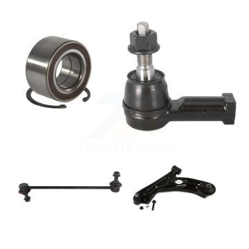 Front Left Bearing Lower Control Arm with BJ Outer Tie Rod & Link Kit For Chevrolet Sonic K7T-103351