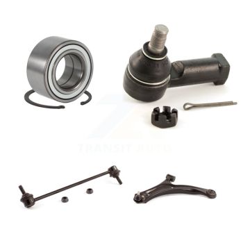 Front Left Bearing Lower Control Arm Outer Tie Rod & Link Kit For 2004-2007 Suzuki Aerio K7T-103352