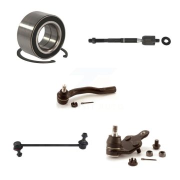 Front Right Bearing Lower Ball Joint Tie Rod & Link Kit (5Pc) For 2005-2012 Toyota Avalon K7T-103364
