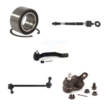 Front Right Bearing Lower Ball Joint Tie Rod & Link Kit (5Pc) For 2004-2010 Toyota Sienna K7T-103366