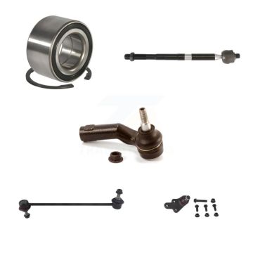 Front Right Bearing Lower Ball Joint Tie Rod End Link Kit (5Pc) For 2013-2019 Ford Escape K7T-103369