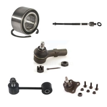 Front Right Bearing Lower Ball Joint Tie Rod End Link Kit (5Pc) For Volkswagen Jetta Golf K7T-103374