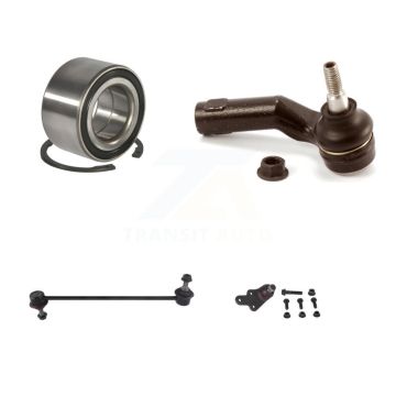 Front Right Bearing Lower Ball Joint Outer Tie Rod End Link Kit For 2013-2019 Ford Escape K7T-103381