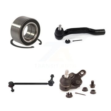 Front Right Bearing Lower Ball Joint Outer Tie Rod & Link Kit For 2004-2010 Toyota Sienna K7T-103384
