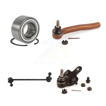 Front Right Bearing Lower Ball Joint Outer Tie Rod & Link Kit For Toyota Highlander Lexus K7T-103388