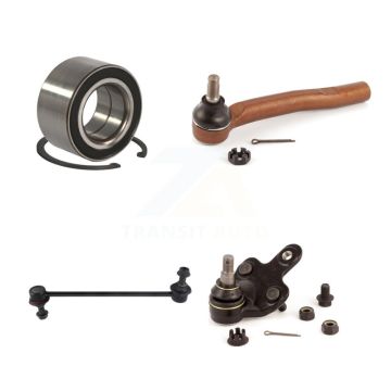 Front Right Bearing Lower Ball Joint Outer Tie Rod & Link Kit For 2009-2016 Toyota Venza K7T-103390