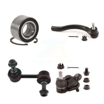 Front Right Bearing Lower Ball Joint Outer Tie Rod End Link Kit For Honda Civic Acura CSX K7T-103397