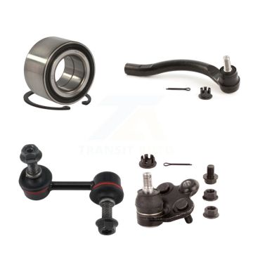 Front Right Bearing Lower Ball Joint Outer Tie Rod End Link Kit For Honda Civic 1.3L 1.8L K7T-103398