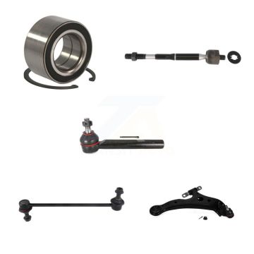 Front Right Bearing Lower Control Arm Tie Rod Link Kit (5Pc) For Lexus RX350 Toyota RX330 K7T-103399