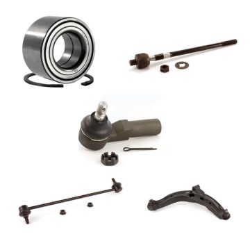 Front Right Bearing Lower Control Arm Tie Rod End Link Kit (5Pc) For 2002-2006 Mazda MPV K7T-103403