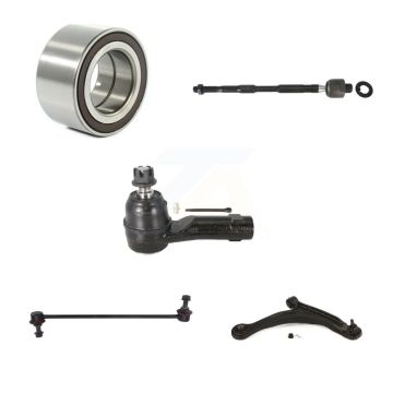 Front Right Wheel Bearing Lower Arm Tie Rod Link Kit (5Pc) For 2006-2014 Honda Ridgeline K7T-103404