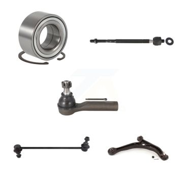 Front Right Bearing Lower Control Arm Tie Rod Link Kit (5Pc) For 2002-2004 Honda Odyssey K7T-103405