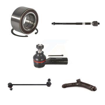 Front Right Bearing Lower Control Arm Tie Rod End Link Kit (5Pc) For Suzuki SX4 Crossover K7T-103410