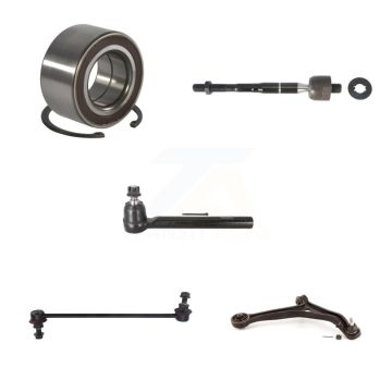 Front Right Bearing Lower Control Arm Ball Joint Tie Rod Link Kit (5Pc) For Honda Odyssey K7T-103416