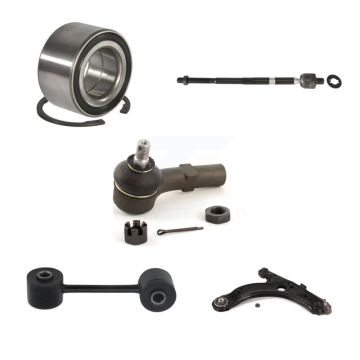 Front Right Bearing Lower Control Arm Tie Rod & Link Kit (5Pc) For Volkswagen Jetta Golf K7T-103421