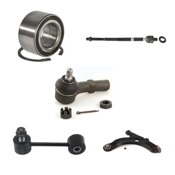 Front Right Bearing Lower Control Arm Tie Rod & Link Kit (5Pc) For Volkswagen Jetta Golf K7T-103423