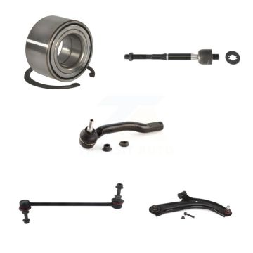 Front Right Bearing Lower Control Arm Tie Rod & Link Kit (5Pc) For 2010-2011 Nissan Versa K7T-103430