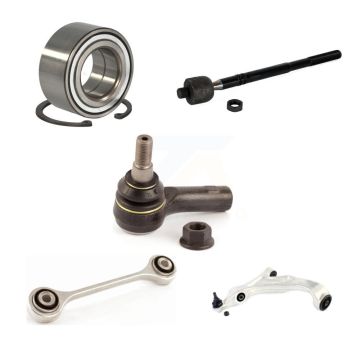 Front Right Bearing Lower Control Arm with BJ Tie Rod Link Kit (5Pc) For Porsche Cayenne K7T-103442