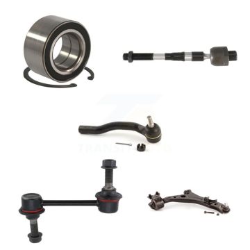Front Right Bearing Lower Control Arm Tie Rod & Link Kit (5Pc) For Ford Edge Lincoln MKX K7T-103445