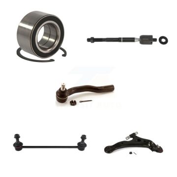 Front Right Bearing Lower Control Arm Ball Joint Tie Rod Link Kit (5Pc) For Toyota Camry K7T-103456