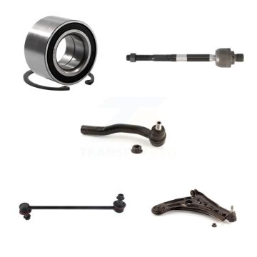 Front Right Bearing Lower Arm Tie Rod Link Kit (5Pc) For Chevrolet Aveo Pontiac Aveo5 G3 K7T-103457