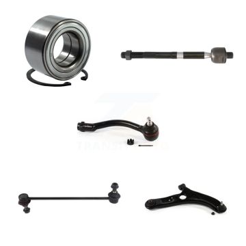 Front Right Bearing Lower Control Arm Tie Rod & Link Kit (5Pc) For Kia Forte Forte5 Koup K7T-103469