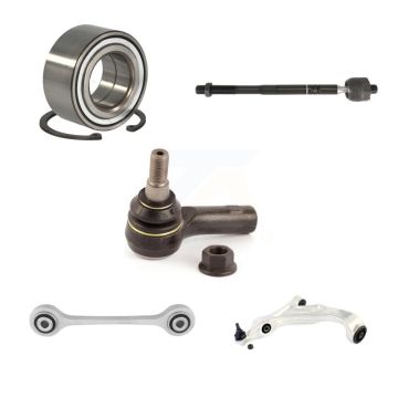 Front Right Bearing Lower Control Arm Tie Rod Link Kit (5Pc) For Volkswagen Touareg Audi K7T-103472