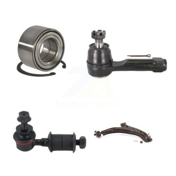 Front Right Bearing Lower Control Arm Ball Joint Outer Tie Rod Link Kit For Nissan Sentra K7T-103484