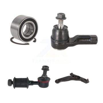 Front Right Bearing Lower Arm Outer Tie Rod & Link Kit For 2003-2006 Mitsubishi Outlander K7T-103490