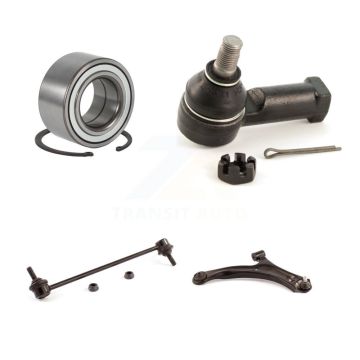 Front Right Bearing Lower Control Arm Outer Tie Rod & Link Kit For 2004-2007 Suzuki Aerio K7T-103496
