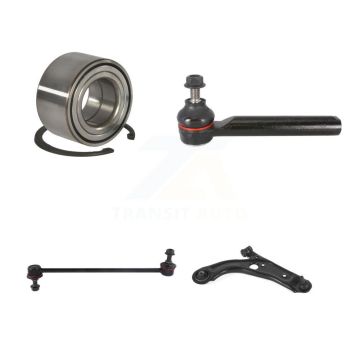 Front Right Bearing Lower Arm Outer Tie Rod End Link Kit For Fiat 500 Naturally Aspirated K7T-103498
