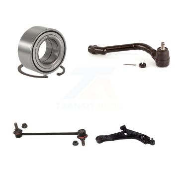 Front Right Bearing Lower Arm Outer Tie Rod End Link Kit For Hyundai Tucson Kia Sportage K7T-103499