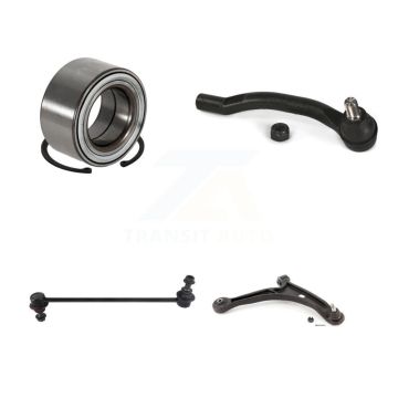 Front Right Bearing Lower Control Arm Outer Tie Rod & Link Kit For Honda Pilot Acura MDX K7T-103521