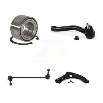 Front Right Bearing Lower Control Arm Outer Tie Rod Link Kit For Nissan Micra Versa Note K7T-103523