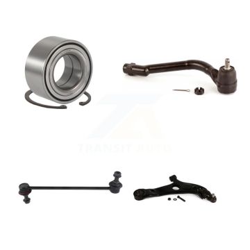 Front Right Bearing Lower Control Arm Outer Tie Rod Link Kit For Kia Optima Hyundai Azera K7T-103528